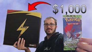 Unveiling My $1000 Pokemon Pack Binder