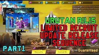 Urutan Realese Limited Recruit Banner - Bleach Soul Reaper part 1