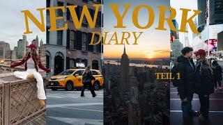 WINTER IN NEW YORK ️ |  DIARY TEIL 1 - erster couple vloggie