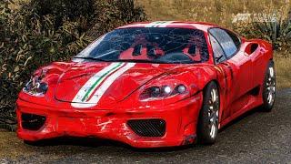 TERKEDİLMİŞ FERRARI 360 CHALLENGE STRADALE - Forza Horizon 5