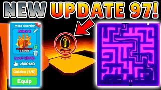 NEW UPDATE 97! NEW FIRE MAZE WORLD! NEW VALENTINE'S EVENT SOON! REBIRTH CHAMPIONS X! (ROBLOX)