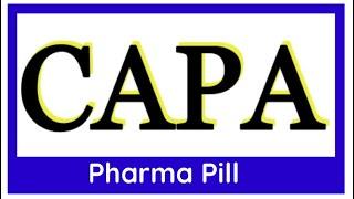 CAPA || As per USFDA || Trick to Remember CAPA ||