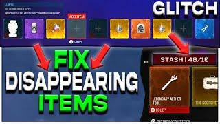 *FIX* STASH ITEMS DISAPPEARING / BYPASS STASH LIMIT GLITCH IN MWZ! MW3 ZOMBIES STASH GLITCH!