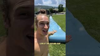 GIANT SLIP N SLIDE! 