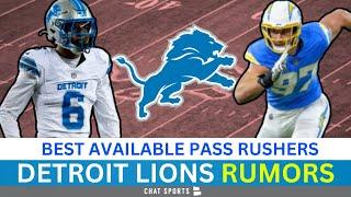 Lions Rumors: Best Available Free Agents | Iffeatu Melifonwu Signs With Dolphins + Dan Skipper