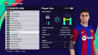 NEW OPTION FILE PATCH PES 2021 UPDATE V2 SEASON 2023/2024 [ PS4 | PS5 | PC ]