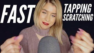 ASMR | FAST Tapping, Scratching, Tappy-Scratching!  (No Talking)