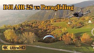 DJI AIR 2S  vs  Paragliding