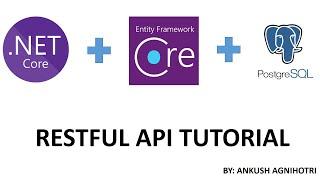 .Net Core Web API + EF Core + PostgreSQL  - CRUD API | Core Knowledge Sharing