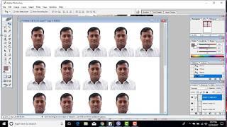 Create Passport size Photo in adobe Photoshop CS 8.0