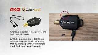 How to charge a CyberKey Blue 3