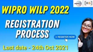 WIPRO WILP step by step Registration Process !!