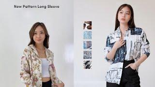 Recomendasi long sleeve korean oversized shirt