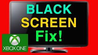XBOX ONE HOW TO FIX BLACK SCREEN OF DEATH NEW!