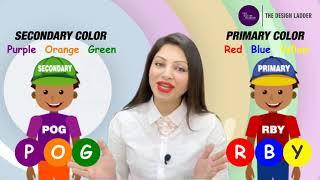 Color Theory for Beginners | Color Basics | The Story of Primary, Secondary & Tertiary Colors