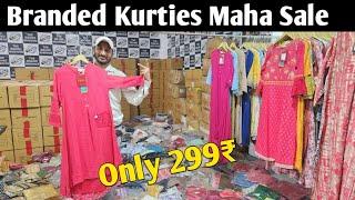 Original Branded Kurti Only 299rs .M.no-8527211580.Branded Garments warehouse..#gstudiodelhi