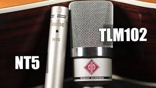 Neumann TLM 102 vs Rode NT5 (acoustic guitar) (pt.1)