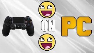 How To Use PS4 Controller on PC (SIMPLE WAY) (FAST) (EASY)