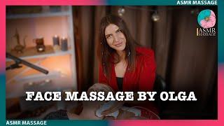 ASMR Head and Face massage by Olga (Compilation)