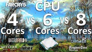 How Many CPU Cores Need For Gaming?