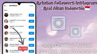 [berbayar] CARA MENAMBAH RATUSAN FOLLOWERS INSTAGRAM TIKTOK TANPA UNDUH APK‼️