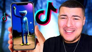 IL A FILMÉ HUGGY WUGGY SUR TIKTOK DANS LA VRAIE VIE ! Compilation TikTok Horreur Reaction !