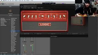 How I direct record guitar tracks using Logic Pro and Guitar Rig software