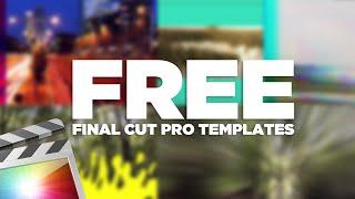 FREE Final Cut Pro X Templates, Title Effects, Transitions and MORE!!!