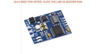 Deal S485 to TTL Module TTL to RS485 Signal Converter 3V 5.5V Isolated Single Chip Serial Port UART