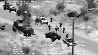 ARMA 3: AC-130 Gunship attack on Insurgents | USAF | Simulator