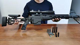 Remington M40A6 Sniper Rifle Dart Blaster Unboxing 2023