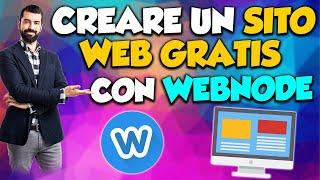 Come Creare un SITO WEB GRATIS con WEBNODE - 2020