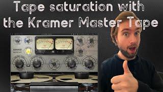 Tape saturation with the Kramer master tape