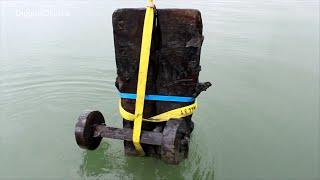 17TH CENTURY GUN CARRIAGE SAVED FROM THE THAMES – Wreck of the London