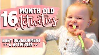 16 MONTH OLD BABY DEVELOPMENT | Baby Activities | How to Play with Your Baby | The Carnahan Fam