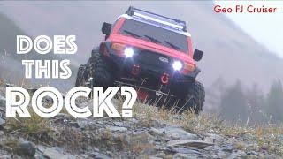 FJ Cruiser Hard Rock Crawl | FTX Outback Geo 1/10 Scale Toyota 4x4