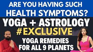 9 Planets in Astrology & Hatha Yoga | How can Yoga help you with your Health | #medicalastrology
