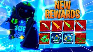 NEW DUNGEON CRAFTING REWARDS In Roblox Blade Ball