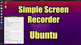install SimpleScreenRecorder on Ubuntu Linux Screen Recorder App