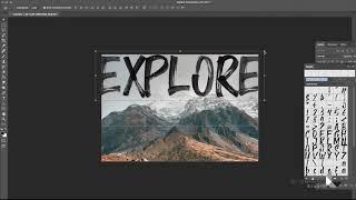 Opentype SVG font usage tutorial for Adobe Photoshop CC 2017