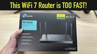 TP-Link BE3600 WiFi 7 Router Review [Speed Test & Features Overview]