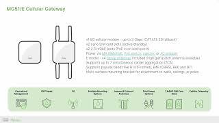 Meraki MG Cellular Gateways - Models, features, and deployment designs