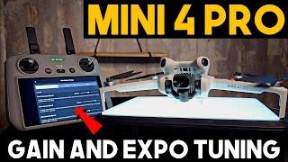 Gain and Expo Tuning Explained - DJI Mini 4 Pro