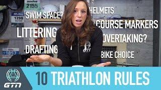 10 Rules You Need To Know Before You First Triathlon | Race Tips For Beginners