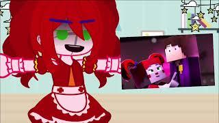 Circus baby react to "Circus Baby Crush" creds to : Animation lobby ( not hate )