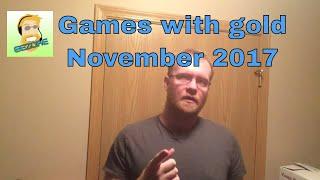 Xbox games with gold Novemeber 2017