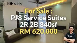 PJ 8 Serviced Suite  | PJ | Walking Distance to LRT | FOR SALE