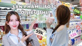 TOP SẢN PHẨM BÌNH DÂN TỐT NHẤT Ở SIÊU THỊ! Skincare, haircare,body care bình dân xứng đáng 100 điểm!