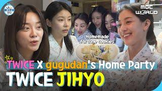 [C.C.] JIHYO's home party with GUGUDAN SEJEONG & NAYOUNG #TWICE #JIHYO