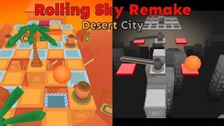 Rolling Sky Remake - Desert City by Manatite_CK